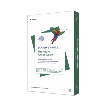 Hammermill Premium Color Copy 28 lbs. 11 in. x 17 in. Print Paper - 100 Bright White (500/Ream)