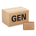 Food Trays, Containers, and Lids | GEN 9PYEL 12.25 in. x 9.25 in. x 0.62 in. #9P Meat Trays - Yellow (200/Carton) image number 0
