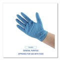 Disposable Gloves | Boardwalk 395XLCTA 5 mil Disposable General-Purpose Powder-Free Nitrile Gloves - X-Large, Blue (1000/Carton) image number 8