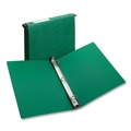 Office Jansan | Avery 14802 11 in. x 8.5 in. 3 Rings 1 in. Capacity Hanging Storage Flexible Non-View Binder with Round Rings - Green image number 0