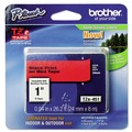 Bulk Savings Pricing 2 | Brother P-Touch TZE451 0.94 in. x 26.2 ft. TZe Standard Adhesive Laminated Labeling Tape - Black on Red image number 0