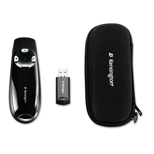 Office Jansan | Kensington K72353USA 150 ft. Range Class 2 Wireless Presenter Pro with Green Laser - Black image number 0