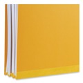  | Universal UNV10214 Bright Colored Pressboard Classification Folders - Legal, Yellow (10/Box) image number 2
