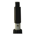 Cleaning & Janitorial Accessories | Boardwalk 96149-BWK Aluminum Extension Pole, 96-in, Silver/Black image number 3
