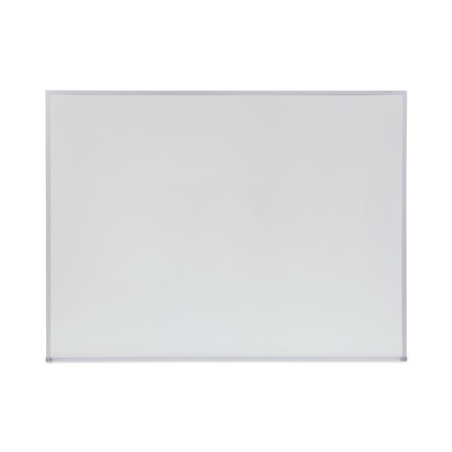 Office & Office Supplies | Universal UNV43624 48 in. x 36 in. Melamine Dry Erase Board with Aluminum Frame - White Surface image number 0