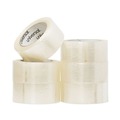  | Universal UNV63500 3 in. Core 1.88 in. x 110 yds. General-Purpose Box Sealing Tape - Clear (6/Pack) image number 1