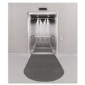 Office Jansan | Guardian EGDSF030604 EcoGuard 36 in. x 72 in. Diamond Single Fan Floor Mat - Charcoal image number 4