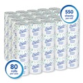 Paper Towels and Napkins | Scott 04460 2-Ply Septic Safe Essential Standard Roll Bathroom Tissue for Business - White (550/Roll) image number 2