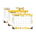 Office Jansan | House of Doolittle 1566 18.5 in. x 13 in. 12-Month (Jan to Dec) 2026 Recycled Honeycomb Desk Pad Calendar - Honeycomb Artwork image number 0