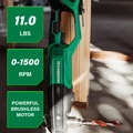 Right Angle Drills | Metabo HPT D36DYAM 36V MultiVolt Brushless High Power Lithium-Ion 1/2 in. Cordless Right Angle Drill Kit (4 Ah/8 Ah) image number 4