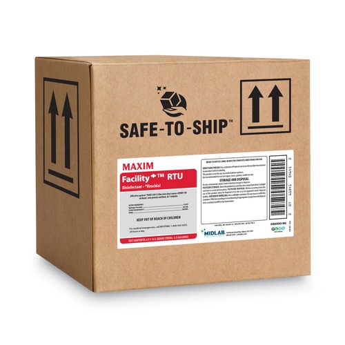 Cleaning & Janitorial Supplies | Maxim 046400-86 FacilityPlus RTU 32 oz. Safe-to-Ship Disinfectant - Unscented (6/Carton) image number 0