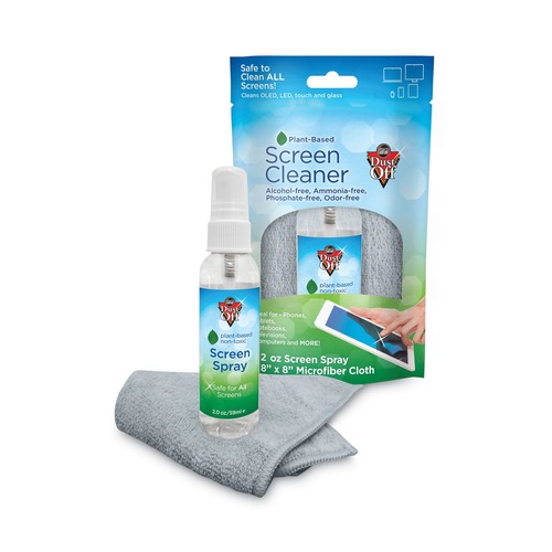Office Jansan | Dust-Off DPTC 50 milliliter Spray/Microfiber Cloth Laptop Computer Cleaning Kit (1-Kit) image number 0