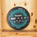 Miter Saw Blades | Makita B-66961 10 in. 60T Carbide-Tipped Max Efficiency Miter Saw Blade image number 5