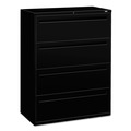  | HON H794.L.P 700 Series 42 in. x 18 in. x 52.5 in. Four-Drawer Lateral File - Black image number 0