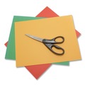 Office Jansan | Westcott 13139 8 in. Long 3.13 in. Cut Length Straight Black Handle Design Line Straight Stainless Steel Scissors image number 4