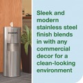 Paper & Dispensers | Tork 192853 15 in. x 15 in. x 37.25 in. Stainless Steel Wet Wipe Stand image number 2
