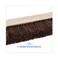 Customer Appreciation Sale - Save up to $60 off | Boardwalk BWK3110 10 in. Brush 2 in. Brown Palmyra Bristles Deck Brush Head image number 4