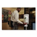 Labor Day Sale! Save $30 off $199! | Dial Professional 17000 09495 FIT 15.7 in. x 15.7 in. x 58.3 in. Touch Free Dispenser Floor Stand - White image number 8