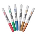 Permanent Markers | Sharpie 2029678 Fine Bullet Tip Metallic Permanent Markers - Blue/Green/Red image number 3