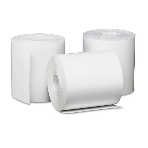 Labor Day Sale! Save $30 off $199! | Universal UNV35763 3.13 in. x 230 ft. Direct Thermal Printing Paper Rolls - White (50/Carton) image number 0