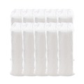 Cups and Lids | Dart 16JL Vented Plastic Lids for 12 - 24 oz. Foam Cups - Translucent (10/Carton) image number 2