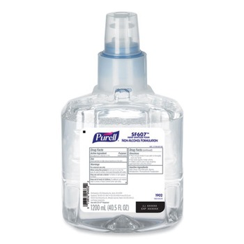 PURELL SF607 1200 mL Instant Foam Hand Sanitizer Refill - Fragrance Free (2/Carton)