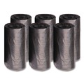 Trash Bags | Boardwalk V8046EKKR01 40 in. x 46 in. 45 gal. 19 mic High-Density Can Liners - Black (150/Carton) image number 0