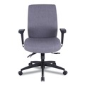  | Alera HPT4241 Wrigley Series 275 lbs. Capacity 24/7 High Performance Mid-Back Multifunction Task Chair - Gray image number 1