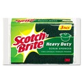 Bulk Savings Pricing 2 | Scotch-Brite HD-3 Scotch-Brite 4.5 in. x 2.7 in. 0.6 in. Thick Heavy-Duty Scrub Sponge - Yellow/Green (3/Pack) image number 0