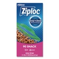Food Service | Ziploc 315892 6.5 in. x 3.25 in. Seal Top Snack Bags - Clear (1080/Carton) image number 5