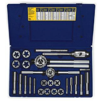 PRODUCTS | Irwin Hanson 97094ZR 25-Piece Fractional Tap & Hex Die Set