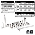 Wrenches | Great Neck TK119 119-Piece Tool Set image number 4