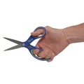 Office & Office Supplies | Westcott 17836 8 in. Long 3.25 in. Cut Length Scissors with Antimicrobial Protection - Straight Blue/Gray Handle (2/Pack) image number 2