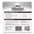 Customer Appreciation Sale - Save up to $60 off | BIC WOTAPP21 Wite-Out Ez Correct Correction Tape, Non-Refillable, 1/6-in X 472-in (2/Pack) image number 3