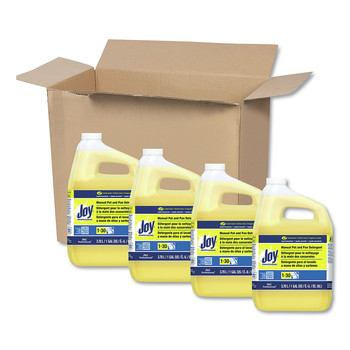 PRODUCTS | Joy 57447 1 Gallon Bottle Lemon Scent Dishwashing Liquid (4/Carton)