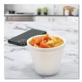 Food Trays, Containers, and Lids | Dart 6SJ12 6 oz. Foam Container - White (50/Bag, 20 Bags/Carton) image number 5