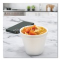 Food Trays, Containers, and Lids | Dart 6SJ12 6 oz. Foam Container - White (1000/Carton) image number 5