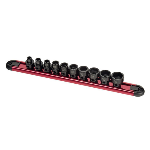 Sockets | Sunex HD 3363 10-Piece 3/8 in. Drive SAE Low Profile Impact Socket Set with Hex Shank image number 0