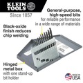 Bits and Bit Sets | Klein Tools 53002 13-Piece Regular-Point Drill-Bit Set image number 2