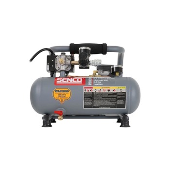 Factory Reconditioned SENCO PC1010 1/2 HP 1 Gallon Oil-Free Hand Carry Compressor