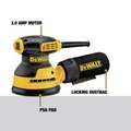 Orbital Sanders | Factory Reconditioned Dewalt DWE6420R 3 Amp Single Speed 5 in. Corded Random Orbital Sander with PSA Pad image number 1