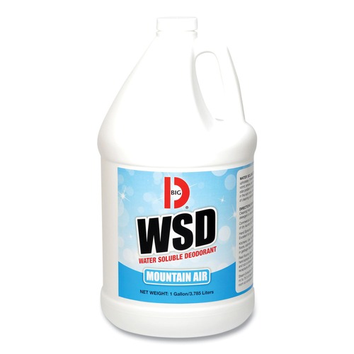 Cleaning & Janitorial Supplies | Big D Industries 135800 1-Gal. Water-Soluble Deodorant - Mountain Air (4/Carton) image number 0