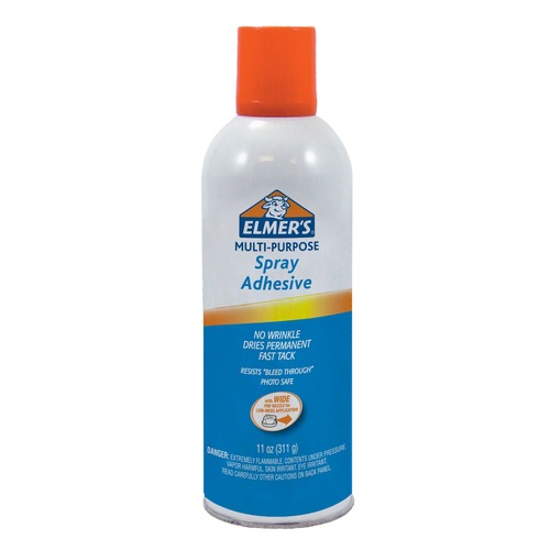 Tapes & Adhesives | Elmer's E451 Dries Clear 11 oz. Multi-Purpose Spray Adhesive (6/Carton) image number 0