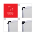 White Boards | Universal UNV43723 36 in. x 24 in. Modern Melamine Dry Erase Board - White Surface, Aluminum Frame image number 5