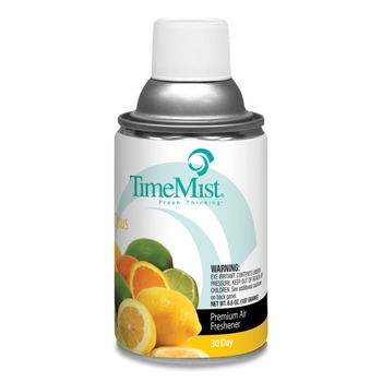 PRODUCTS | TimeMist 1042781 6.6oz Aerosol Metered Fragrance Dispenser Refill - Citrus (12/Carton)