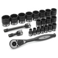 Socket Sets | Grey Pneumatic 82222 22-Piece 1/2 in. Drive 12-Point SAE Standard Impact Duo-Socket Set image number 0