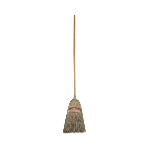 Just Launched | Boardwalk BWK926CEA 55 in. Corn Fiber Bristle Parlor Broom - Natural image number 0