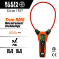 Clamp Meters | Klein Tools CL150 600V Digital Clamp Meter with 18 in. Flexible Clamp image number 1