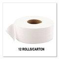 Toilet Paper | GEN 1516 3.1 in. x 1000 ft. 2-Ply JRT Jr. Jumbo-Junior Bath Tissue - White (12/Carton) image number 6