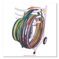 Office Filing Cabinets & Shelves | Champion Sports HCRACK 26 in. x 22 in. x 49 in. 176 lbs. Capacity Plastic Hoop Storage Rack - White image number 4
